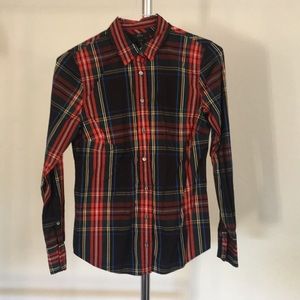 J Crew Plaid Shirt - slim fit